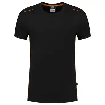 Welkoop Tricorp Accent 102703 - T-shirt - Zwart/Oranje aanbieding