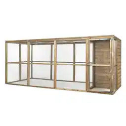 Welkoop Glorenza Koen - Volière - 448x179x183 cm - Hout aanbieding