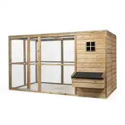 Welkoop Glorenza Luuk - Kippenren - 327x179x183 cm - Rechts aanbieding