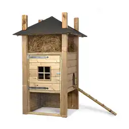 Welkoop Glorenza Hooiberg Klaas - Konijnenhok - 110x110x190 cm aanbieding