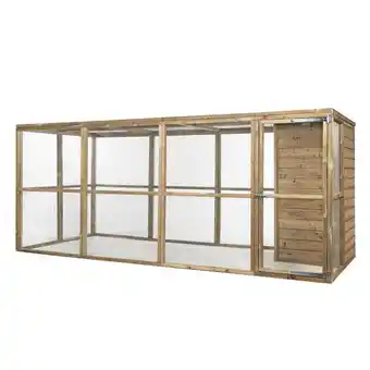 Welkoop Glorenza Iris - Kippenren - 448x179x183 cm aanbieding