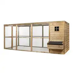 Welkoop Glorenza Luuk - Kippenren - 448x179x183 cm - Rechts aanbieding