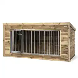 Welkoop Voldux Luna - Hondenkennel - 260x130x132 cm aanbieding
