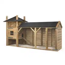 Welkoop Glorenza Hooiberg Sterre - Konijnenhok - 340x110x190 cm aanbieding