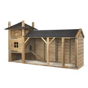 Welkoop Glorenza Hooiberg Sterre - Konijnenhok - 340x110x190 cm aanbieding