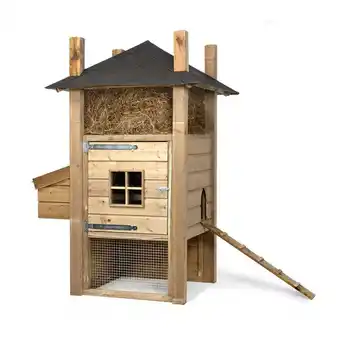 Welkoop Glorenza Hooiberg Sem - Kippenhok - 128x110x190 cm aanbieding