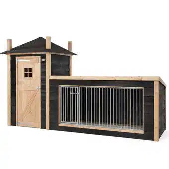 Welkoop Voldux Siem - Hondenkennel - 392x150x235 cm aanbieding