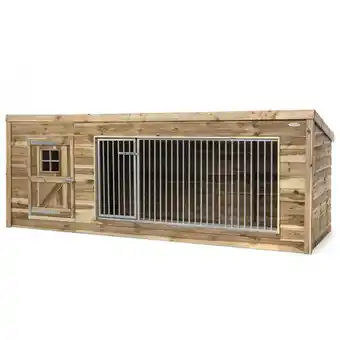 Welkoop Voldux Luna - Hondenkennel - 342x130x132 cm - XL aanbieding