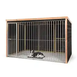 Welkoop Voldux Dave - Hondenkennel - 316x208x196 cm aanbieding