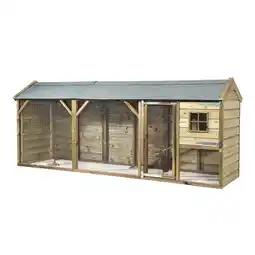 Welkoop Glorenza Jumper - Kippenhok - 363x95x148 cm aanbieding