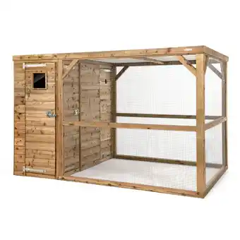 Welkoop Voldux Timo - Volière - 303x203x190 cm - Links aanbieding