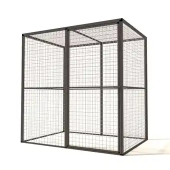 Welkoop Glorenza Lilly - Kattenren - Aluminium - Antraciet - 176x121x178 cm aanbieding