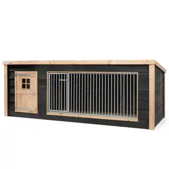 Welkoop Voldux Reno - Hondenkennel - 442x130x132 cm - XL aanbieding