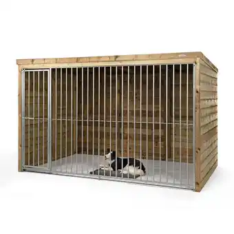 Welkoop Voldux Beer - Hondenkennel - 316x208x196 cm aanbieding