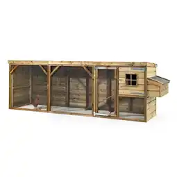 Welkoop Glorenza Toby - Kippenhok - 393x95x124 cm aanbieding