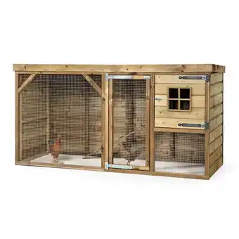 Welkoop Glorenza Daisy - Kippenhok - 243x95x124 cm aanbieding