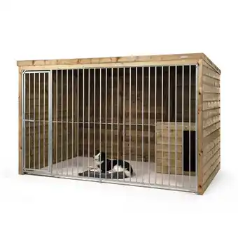 Welkoop Voldux Max - Hondenkennel - 316x208x196 cm aanbieding