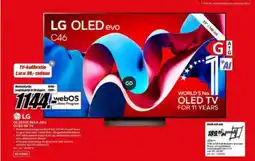 MediaMarkt LG OLED55C46LA.AEU OLED 4K TV aanbieding