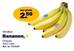 Bidfood Bananen Chiquita aanbieding