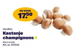 Bidfood Vers&zo Kastanje champignons aanbieding
