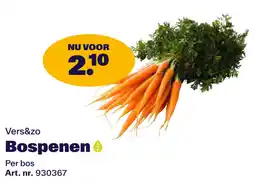 Bidfood Vers&zo Bospenen aanbieding