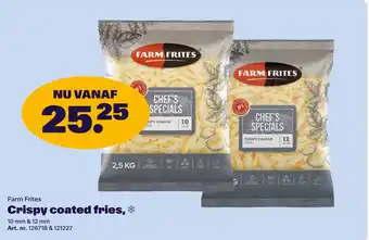 Bidfood Farm Frites Crispy coated fries aanbieding