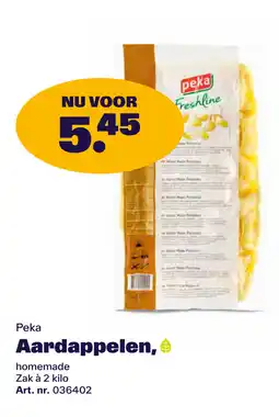 Bidfood Peka Aardappelen aanbieding
