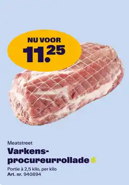 Bidfood Meatstreet Varkens procureurrollade aanbieding