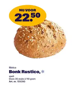 Bidfood Molco Bonk Rustico aanbieding
