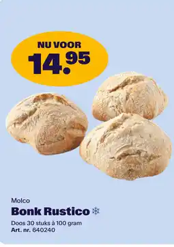 Bidfood Molco Bonk Rustico aanbieding