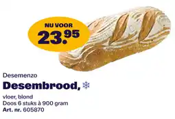 Bidfood Desemenzo Desembrood aanbieding