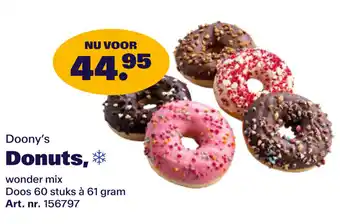 Bidfood Doony's Donuts aanbieding