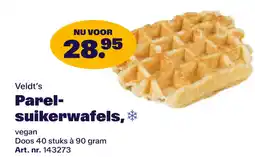 Bidfood Veldt's Parel suikerwafels aanbieding
