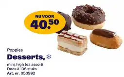 Bidfood Poppies Desserts aanbieding