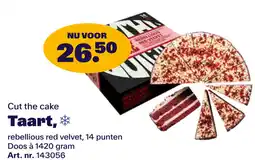 Bidfood Cut the cake Taart aanbieding