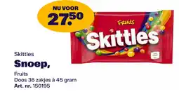 Bidfood Skittles Snoep aanbieding