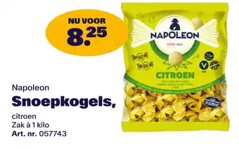 Bidfood Napoleon Snoepkogels citroen aanbieding