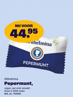 Bidfood Wilhelmina Pepermunt aanbieding