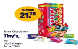Bidfood Tony's Chocolonely Tiny's, mix aanbieding