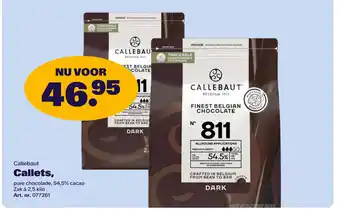 Bidfood Callebaut Callets, aanbieding