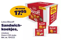 Bidfood Lotus Biscoff Sandwich koekjes aanbieding