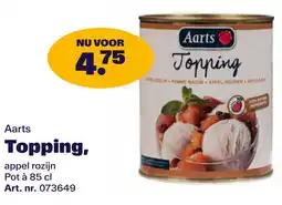 Bidfood Aarts Topping aanbieding