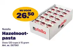Bidfood Nutella Hazelnoot pasta aanbieding