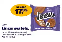Bidfood Leev Linzenwafels aanbieding