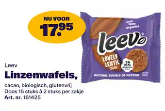 Bidfood Leev Linzenwafels aanbieding