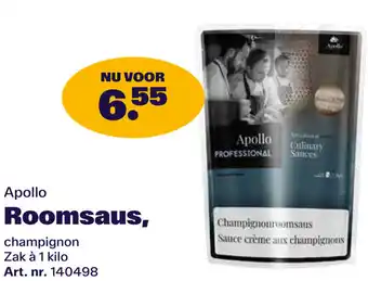 Bidfood Apollo Roomsaus aanbieding
