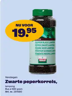 Bidfood Zwarte peperkorrels lampong aanbieding