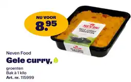 Bidfood Neven Food Gele curry aanbieding