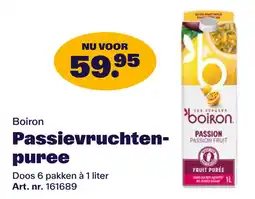 Bidfood Boiron Passievruchten puree aanbieding