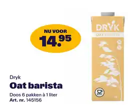 Bidfood Dryk Oat barista aanbieding